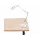 Extol - LED Dimmable table lamp with a magnifying glass LED/8W/5V 2900/4500/7500K white