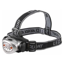 Extol - LED Headlamp LED/3xAAA black/silver