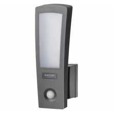 Extol - LED Outdoor wall light with sensor LED/15W/230V IP65