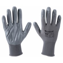 Extol Premium - Work gloves size 10" grey