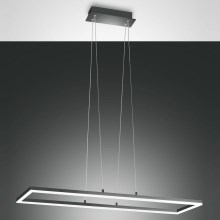 Fabas Luce 3394-43-282 - LED Dimmable chandelier on a string BARD LED/52W/230V 4000K anthracite
