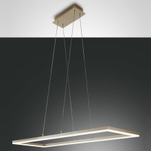 Fabas Luce 3394-45-225 - LED Dimmable chandelier on a string BARD LED/52W/230V 3000K gold