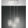 Fabas Luce 3677-47-102 - Chandelier on a string CAMP 3xE27/40W/230V white