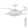 FANAWAY 212980 - Ceiling fan EVORA 2xE27/15W/230V white + remote control