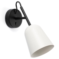 FARO 28258 - Wall lamp STUDIO 1xE14/8W/230V white/black