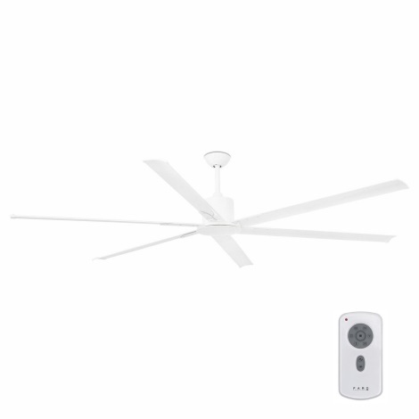 FARO 33461A - Ceiling fan ANDROS XL white d. 213 cm + remote control