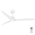 FARO 33722 - LED Ceiling fan NU LED/18W/230V white d. 132 cm + remote control
