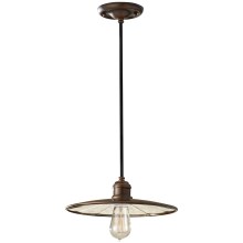Feiss - Chandelier on a string URBAN RENEWAL 1xE27/60W/230V bronze