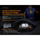 Fenix HP16R1250 - LED Rechargeable headlamp 3xLED/4xAA IP66 1250 lm 600 h