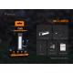 Fenix WT16R - LED Rechargeable flashlight 2xLED/USB IP66 300 lm 30 hrs