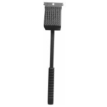 Fieldmann - Brush for cleaning a grill 3in1