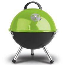 Fieldmann - Charcoal table grill green/black