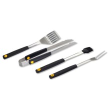 Fieldmann - Grilling utensils 4 pcs stainless steel