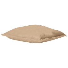 Floor cushion 70x70 cm beige