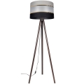 Floor lamp CORAL 1xE27/60W/230V brown/black/grey/gold