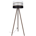 Floor lamp CORAL 1xE27/60W/230V brown/black/white/gold