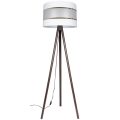 Floor lamp CORAL 1xE27/60W/230V brown/white/gold