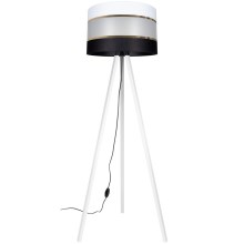 Floor lamp CORAL 1xE27/60W/230V white/black/gold