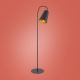 Floor lamp WIRE 1xE27/15W/230V black/gold