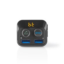 FM Car transmitter Bluetooth/MP3/2xUSB