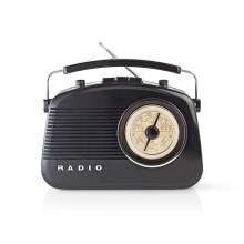 FM Radio 4,5W/230V black