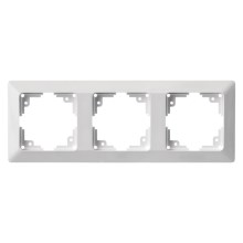Frame for switches 3P white