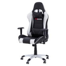 Gaming chair black/white