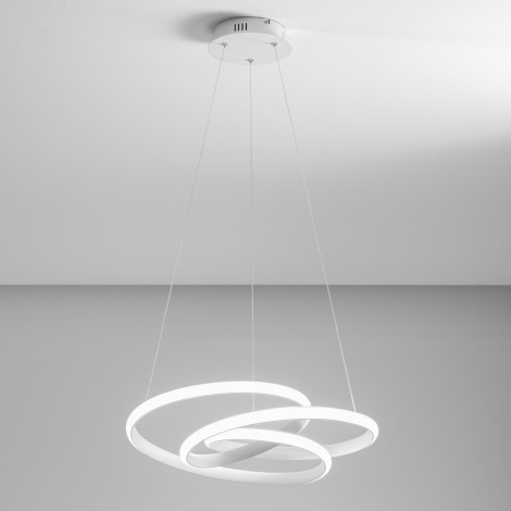 Gea Luce DIVA S P BIANCO - LED Dimmable chandelier on a string DIVA LED/43W/230V white