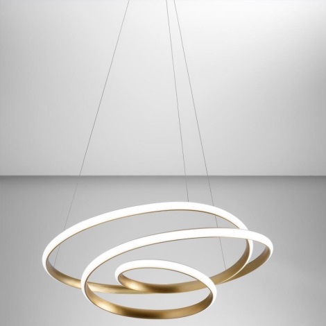 Gea Luce DIVA S P ORO - LED Dimmable chandelier on a string DIVA LED/43W/230V gold