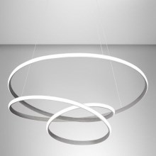 Gea Luce DIVA S P TITANIO - LED Dimmable chandelier on a string DIVA LED/43W/230V anthracite