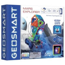 GeoSmart - Magnetic building set Mars Explorer 51 pcs