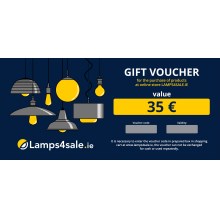 Gift voucher for the purchase of lights worth 35 €