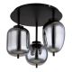 Globo - Surface-mounted chandelier 3xE14/40W/230V black
