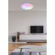 Globo - LED RGB Dimmable ceiling light LED/24W/230V + remote control
