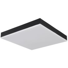 Globo - LED Ceiling light LED/18W/230V 30x30 cm black