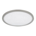 Globo - LED Dimmable bathroom ceiling light LED/18W/230V IP44 chrome