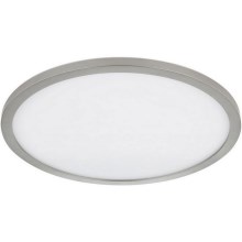 Globo - LED Dimmable bathroom ceiling light LED/24W/230V IP44 chrome