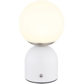 Globo - LED Dimmable touch table lamp LED/2W/5V 2700/4000/6500K 1800 mAh white