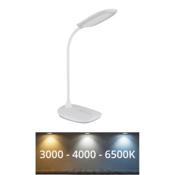 Globo - LED Dimmable touch table lamp LED/9W/230V 3000K/4000K/6500K CRI 90 white