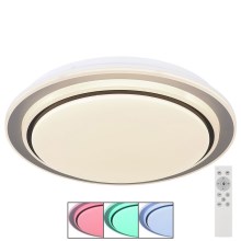 Globo - LED RGBW Dimmable ceiling light LED/24W/230V 2700-6500K + remote control