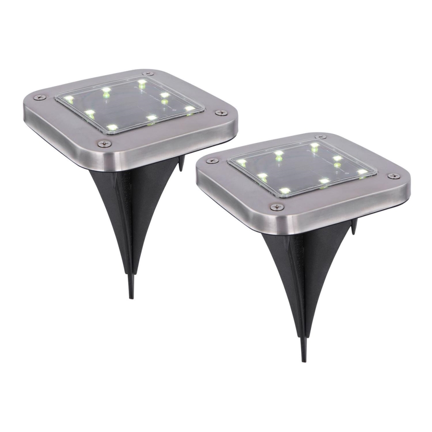 Globo - SET 2x LED Solar light LED/0,8W/1,2V IP44