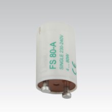 Glow starter for fluorescent bulbs SINGLE 4-80W 230V