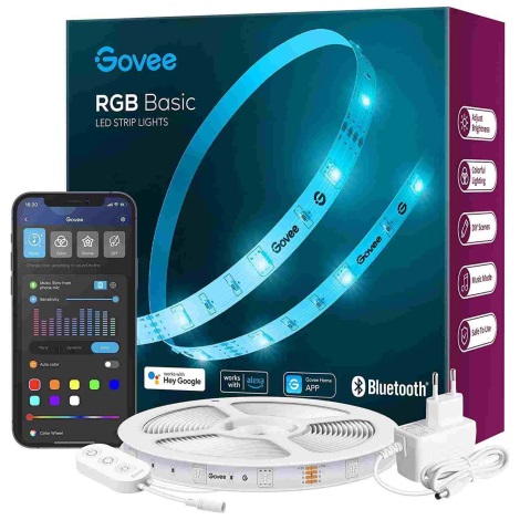 GOVEE GOVEE - LED Stripe Smart Wi-Fi + Bluetooth…