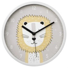 Hama - Children's wall clock 1xAA lion