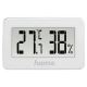 Hama - Indoor thermometer with a humidity meter 1xCR2025 white