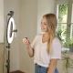 Hama - LED Dimmable ring light with a tripod LED/10W/5V d. 30 cm + remote control