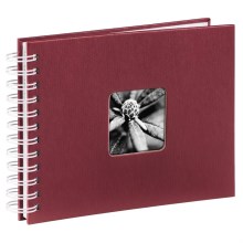 Hama - Spiral photo album 24x17 cm 50 pages red