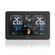 Hama - Weather station with color LCD display and alarm clock + USB black
