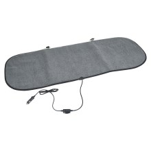 Heated rear seat cover with a thermostat 12V grey