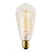 Heavy duty decorative dimmable bulb SELEBY ST64 E27/40W/230V 2200K